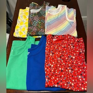 Tank Tops - Lot of 6 Lands’ End Tanks & One Dress - NWOT - XS